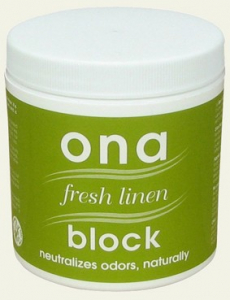 Нейтрализатор запахов ONA Block Fresh Linen 170 грНейтрализатор запахов ONA Block Fresh Linen 170 гр
