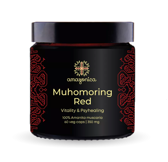 Микродозинг красного мухомора 60 капсул 350 мг (Muhomoring Red)Микродозинг красного мухомора 60 капсул 350 мг (Muhomoring Red)